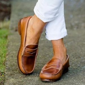 Leather Driving Loafers